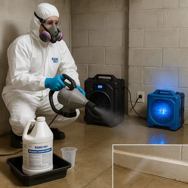 Sanitization and Odor Removal process in Clovis, CA