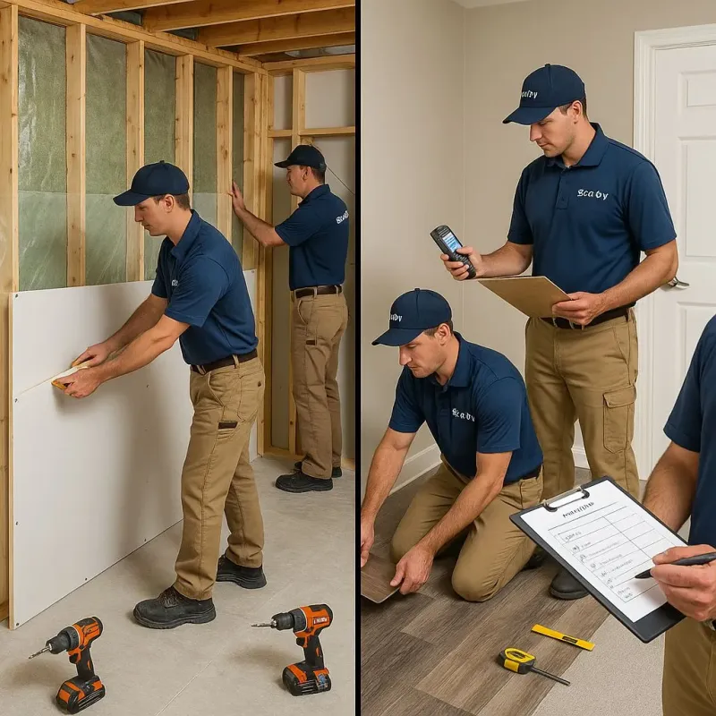 Repairs and Reconstruction process in Clovis, CA